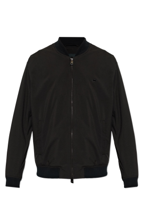 Black Jacket with printed logo Balenciaga - Vitkac Canada